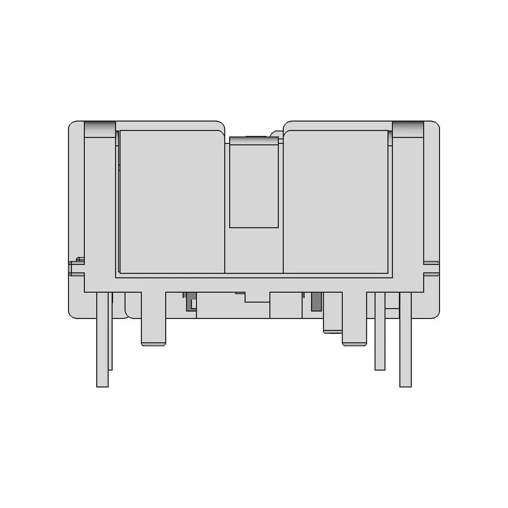Pz-Ee17 Common Mode Choke - Standard Mechanical Component_90_0_degree_snapshot