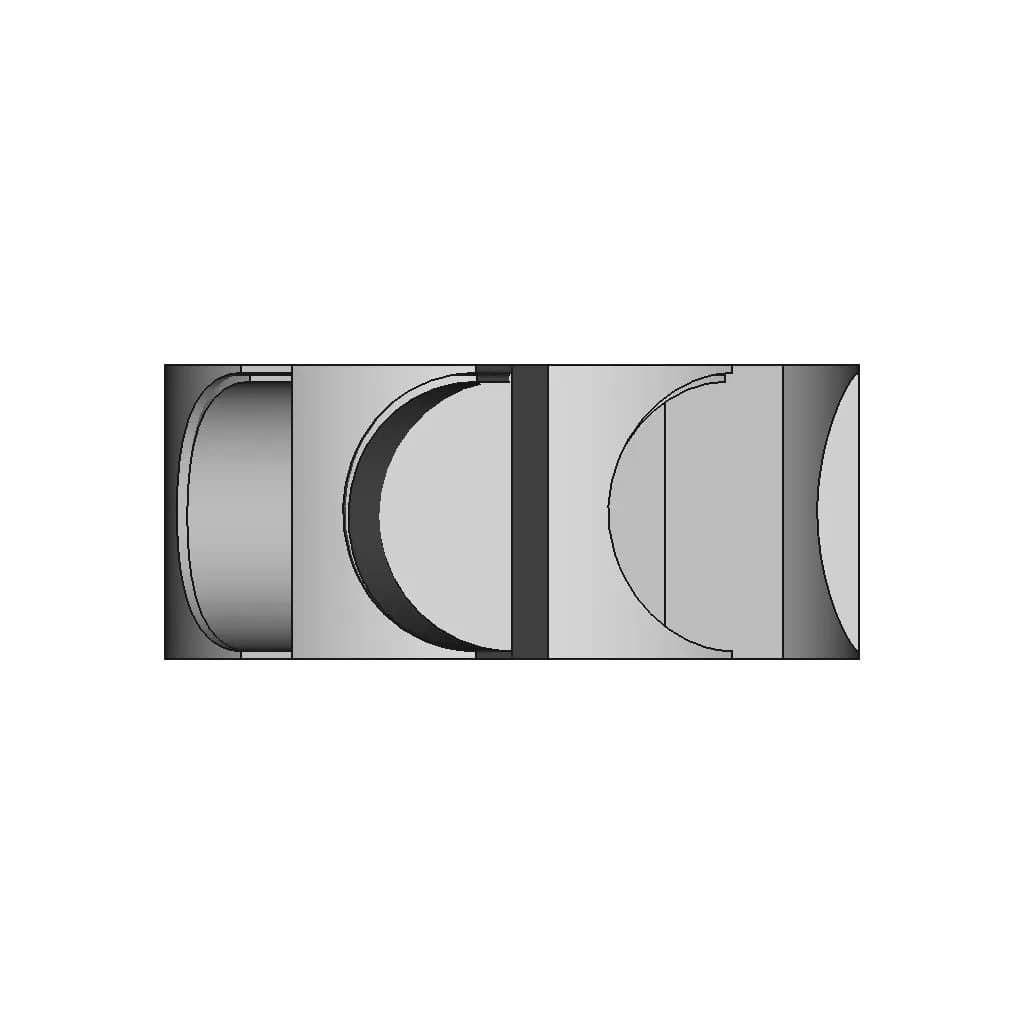 Air-Driven Dental Drill Turbine - Standard Mechanical Component_0_0_degree_snapshot