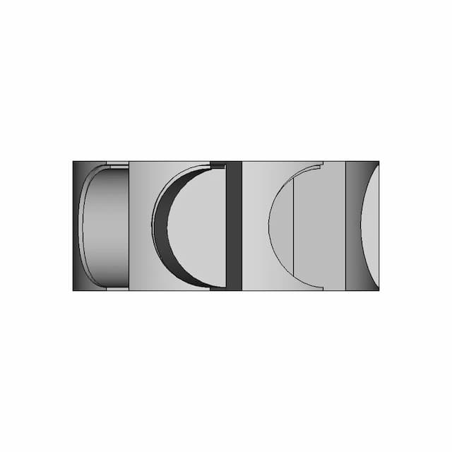 Air-Driven Dental Drill Turbine - Standard Mechanical Component
