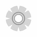 Air-Driven Dental Drill Turbine - Standard Mechanical Component_270_0_degree_snapshot