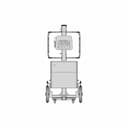 Folding Medical Equipment Cart | 3D Engineering Design File_0_270_degree_snapshot