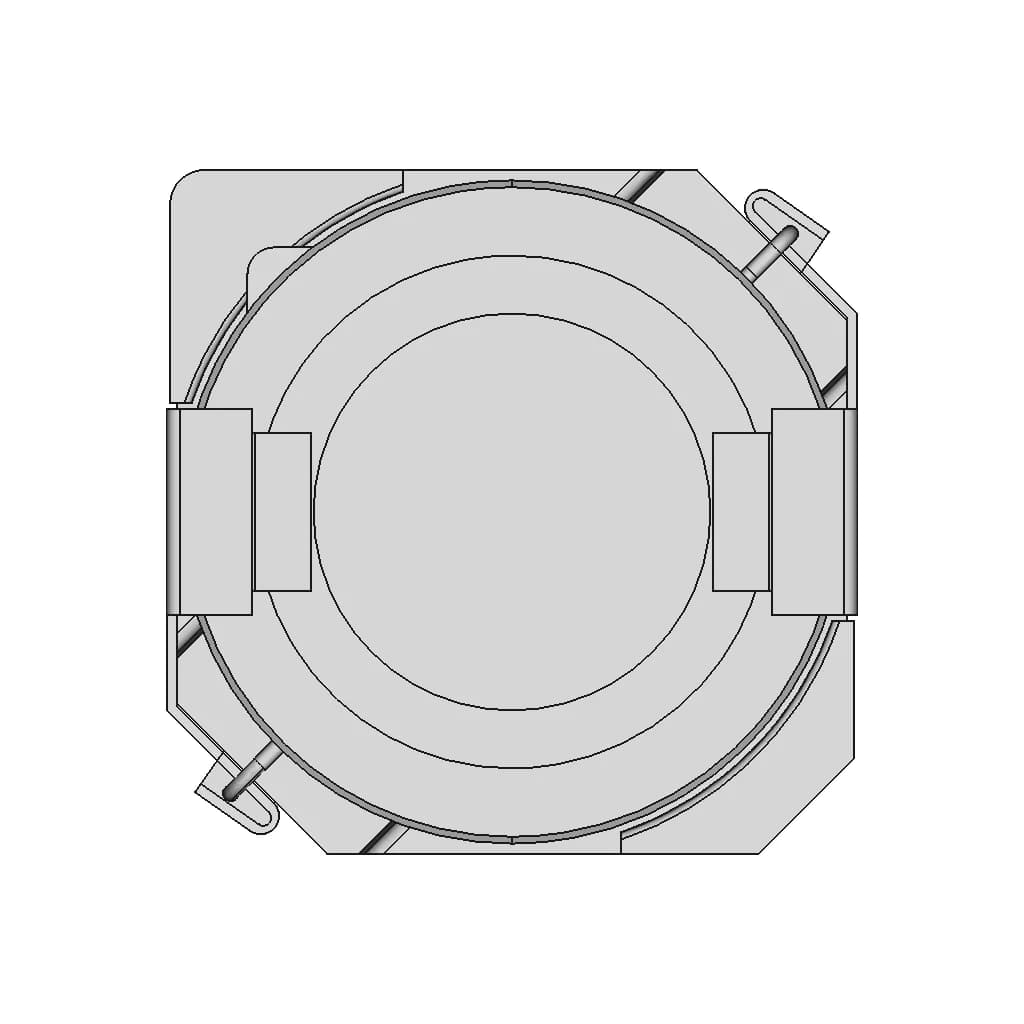 Pdrh105R Smd Power Inductors - Downloadable CAD Representation_90_0_degree_snapshot