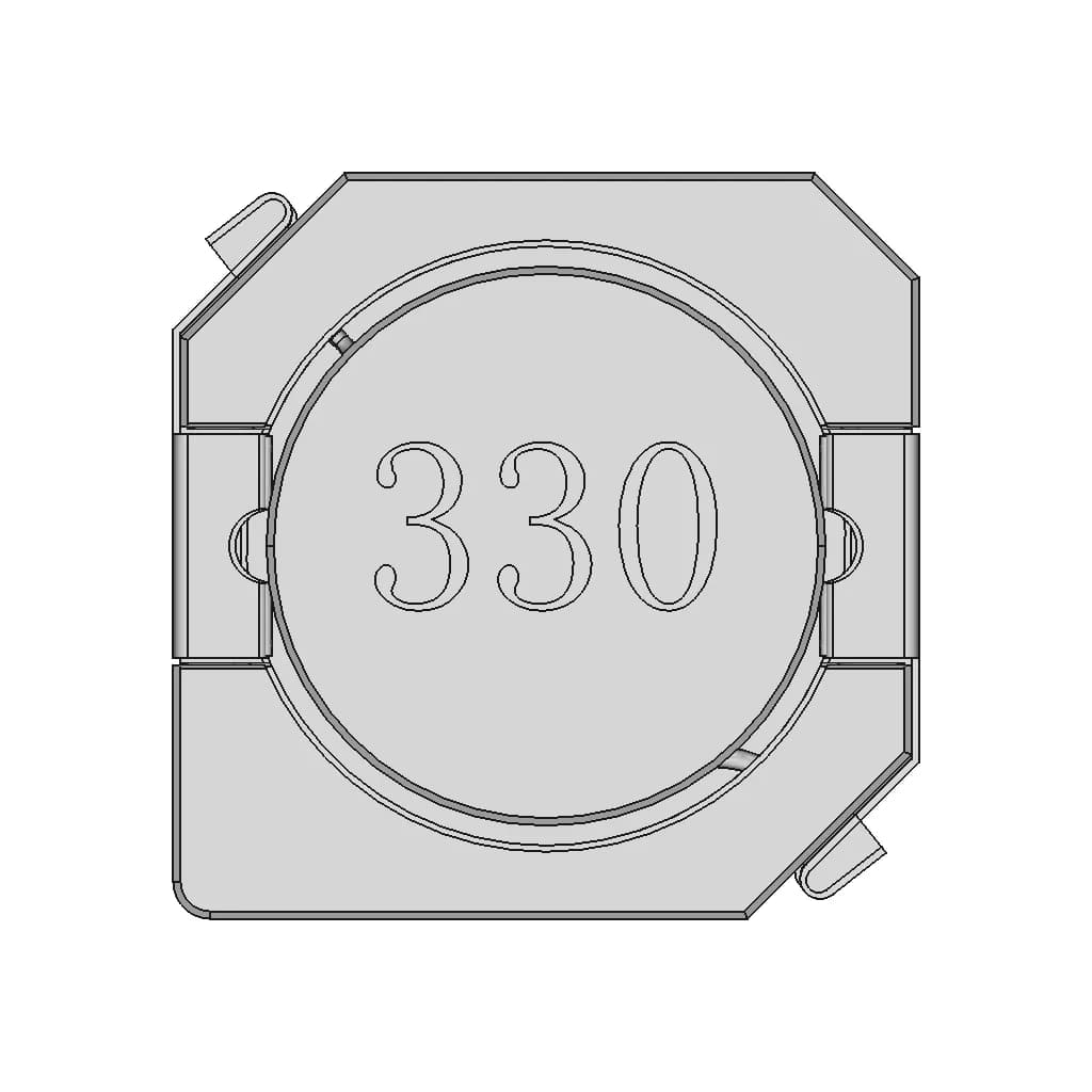 Pdrh104R Smd Power Inductors | High-Quality CAD Model_270_0_degree_snapshot