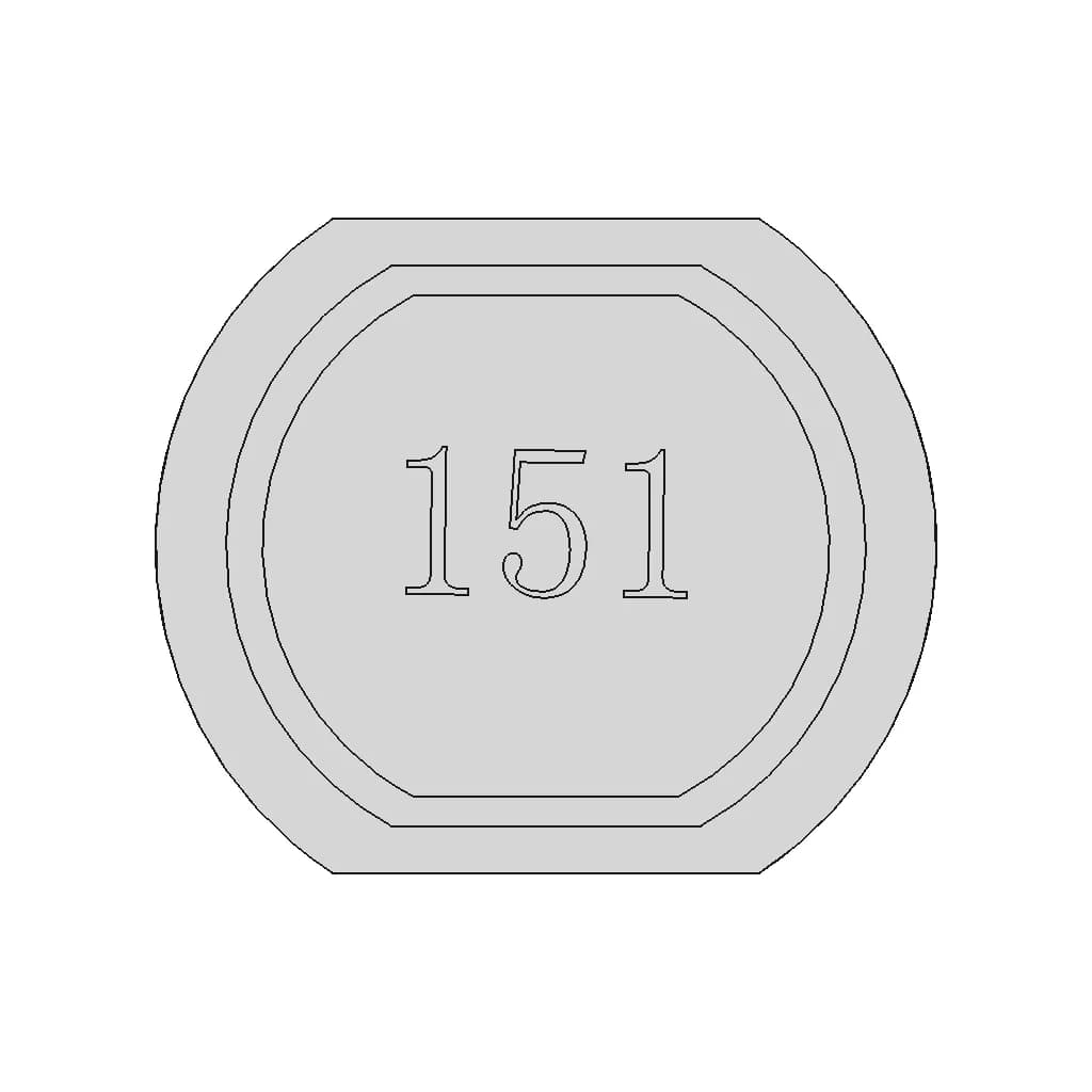 Pdr105 Smd Power Inductors - Downloadable CAD Representation_270_0_degree_snapshot