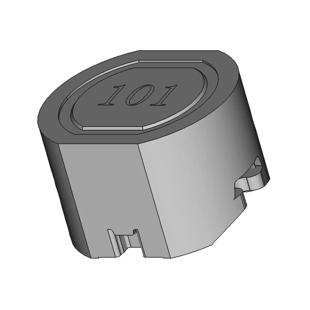 Pdr75 Smd Power Inductors | High-Quality CAD Model_60_30_degree_snapshot