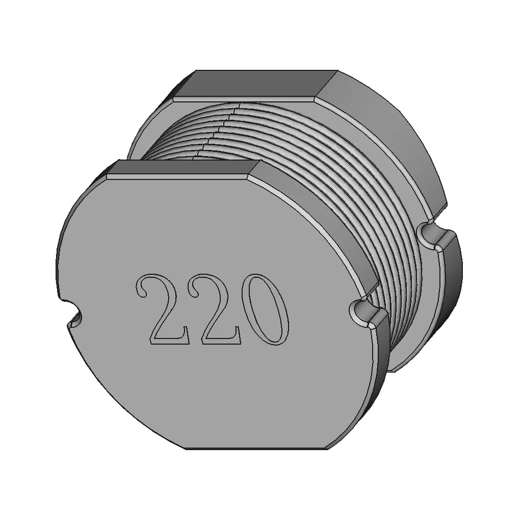 Pd4230 Smd Power Inductors - Downloadable CAD Representation_60_30_degree_snapshot