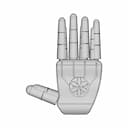 Prosthetic Hand - Standard Mechanical Component_0_0_degree_snapshot