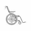 Wheelchair | 3D Engineering Design File_90_0_degree_snapshot