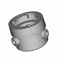 3M Bayonet Female To Round Pipe 25Mm Od Adapter | 3D Engineering Design File_60_30_degree_snapshot
