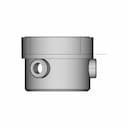 3M Bayonet Female To Round Pipe 25Mm Od Adapter | 3D Engineering Design File_90_0_degree_snapshot