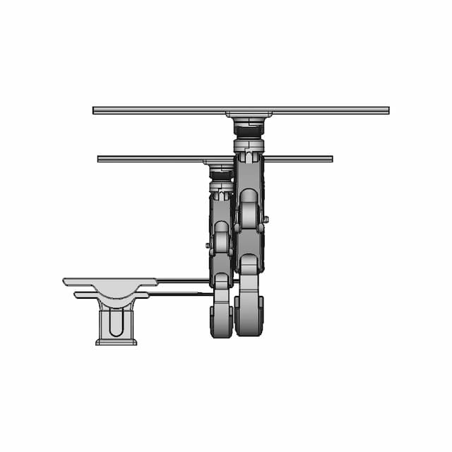 Ceiling Mounted Cathlab - Downloadable CAD Representation