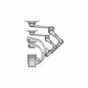 Ceiling Mounted Cathlab - Downloadable CAD Representation_0_270_degree_snapshot