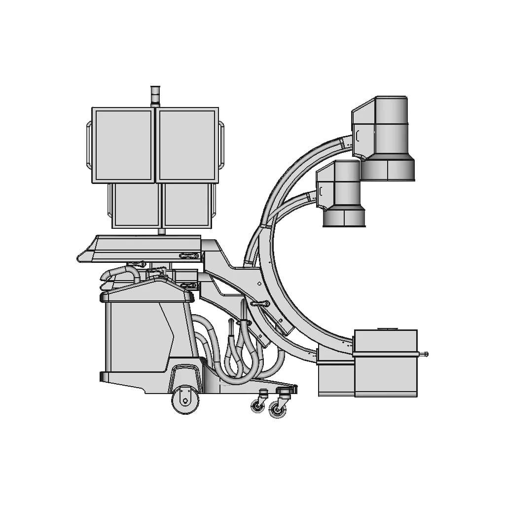 C-Arm | 3D Engineering Design File_0_0_degree_snapshot