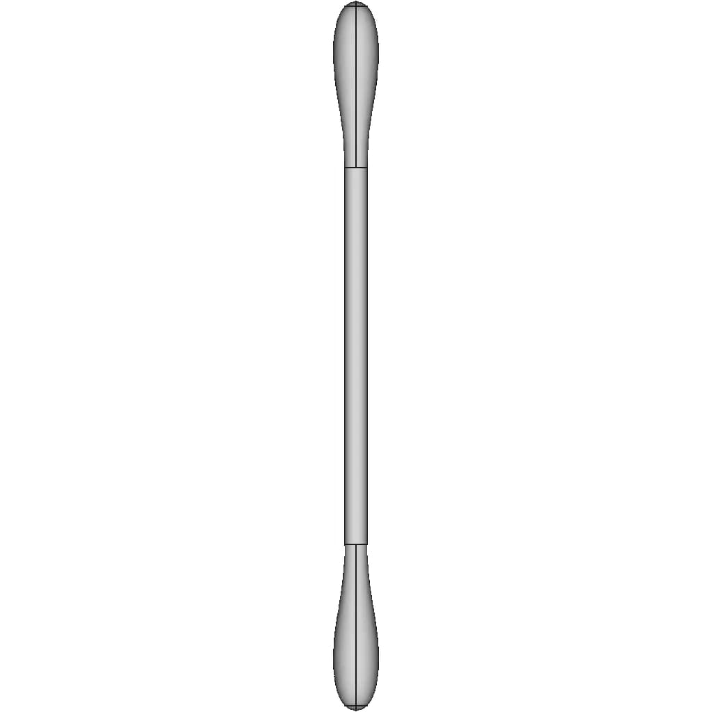 Cotton Swab | 3D Engineering Design File_0_0_degree_snapshot