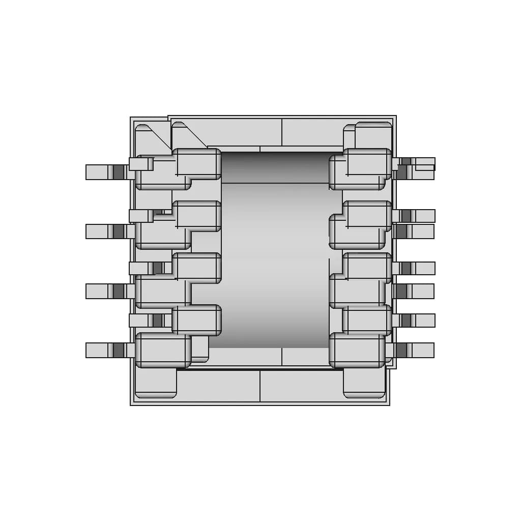 Smd Ep10 Transformer | 3D Engineering Design File_90_0_degree_snapshot