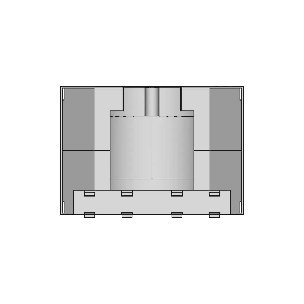 Smd Rm6 Transformer - Downloadable CAD Representation_0_90_degree_snapshot