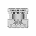 Smd Ep7 Push-Pull Transformer | High-Quality CAD Model_90_0_degree_snapshot