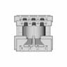 Smd Ep7 Push-Pull Transformer | High-Quality CAD Model_90_0_degree_snapshot