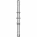 Sbm-20, Sbm20, Ctc5, Sts-5 Geiger Muller Tube | High-Quality CAD Model_270_0_degree_snapshot