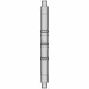 Sbm-20, Sbm20, Ctc5, Sts-5 Geiger Muller Tube | High-Quality CAD Model_90_0_degree_snapshot