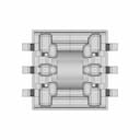 Smd Ep5 Push-Pull Transformer | 3D Engineering Design File_90_0_degree_snapshot