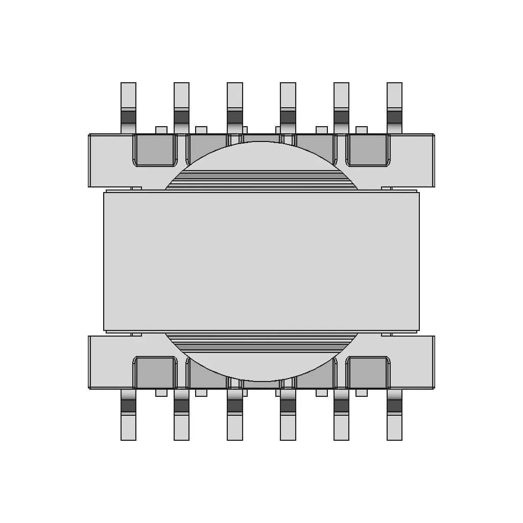 Pz-Ser14.5 Transformer - Downloadable CAD Representation_0_0_degree_snapshot