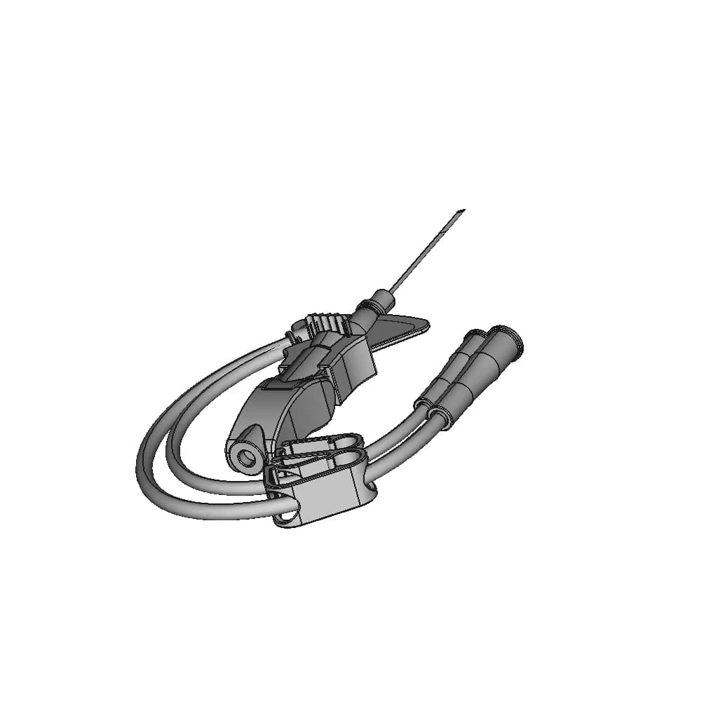 Closed Iv Catheter System (Pivc) - Standard Mechanical Component_60_30_degree_snapshot