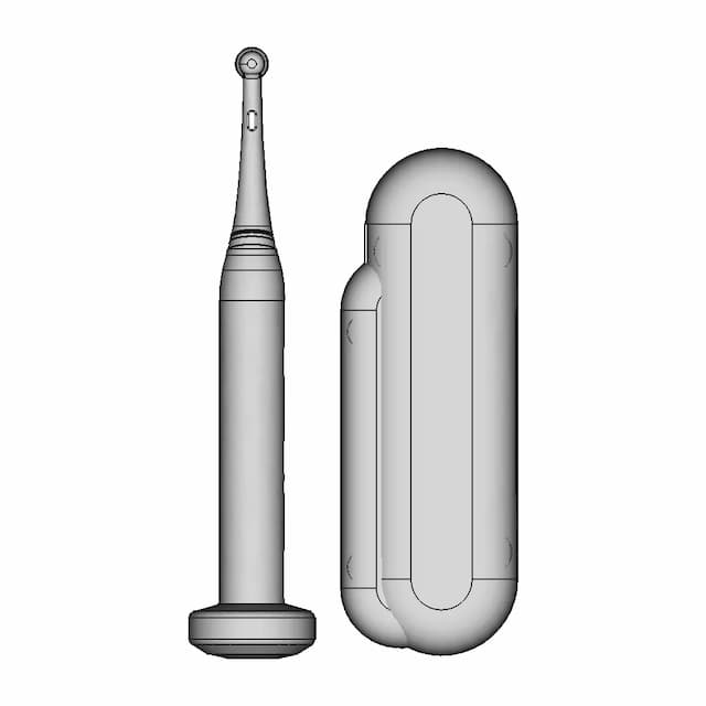 Rechargeable Electric Toothbrush | High-Quality CAD Model