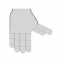 Prosthetic Hand Ready To Print Bionic Hand | 3D Engineering Design File_90_0_degree_snapshot