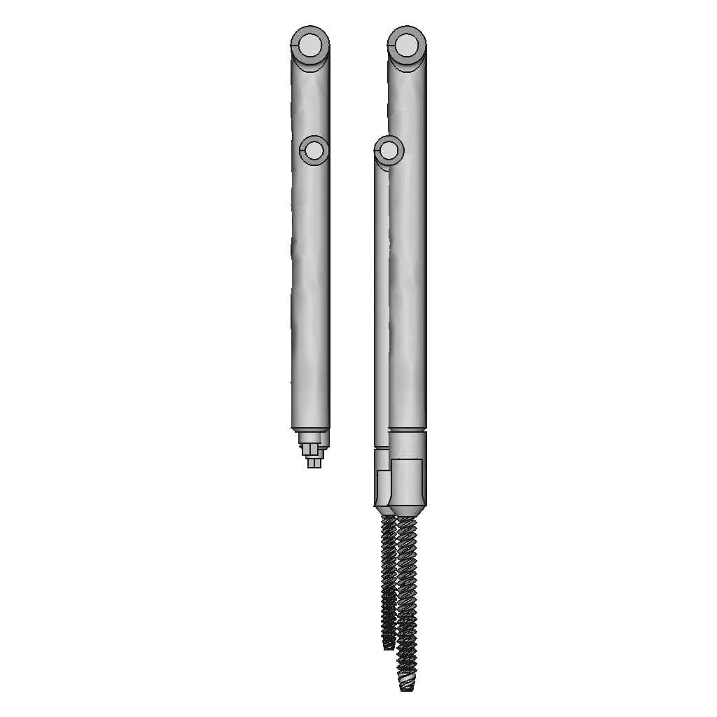 Pedicle Screw System | High-Quality CAD Model_270_0_degree_snapshot