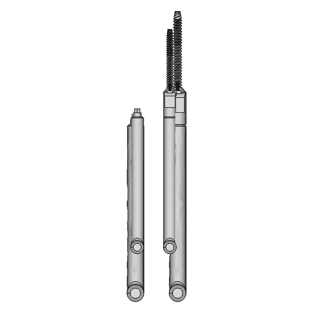 Pedicle Screw System | High-Quality CAD Model_90_0_degree_snapshot