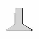 Wall Mount Range Hood - Downloadable CAD Representation_0_270_degree_snapshot