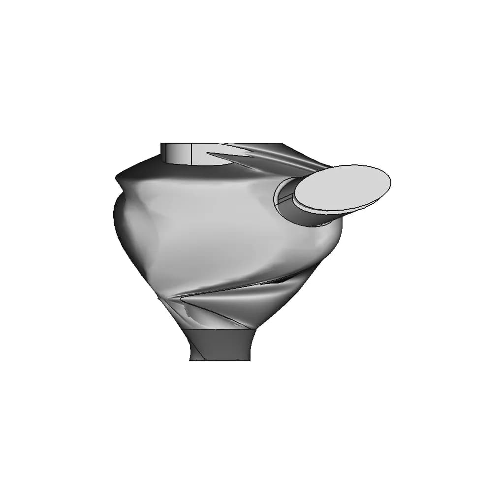 3D Mechanical Heart Design | High-Quality CAD Model_0_270_degree_snapshot