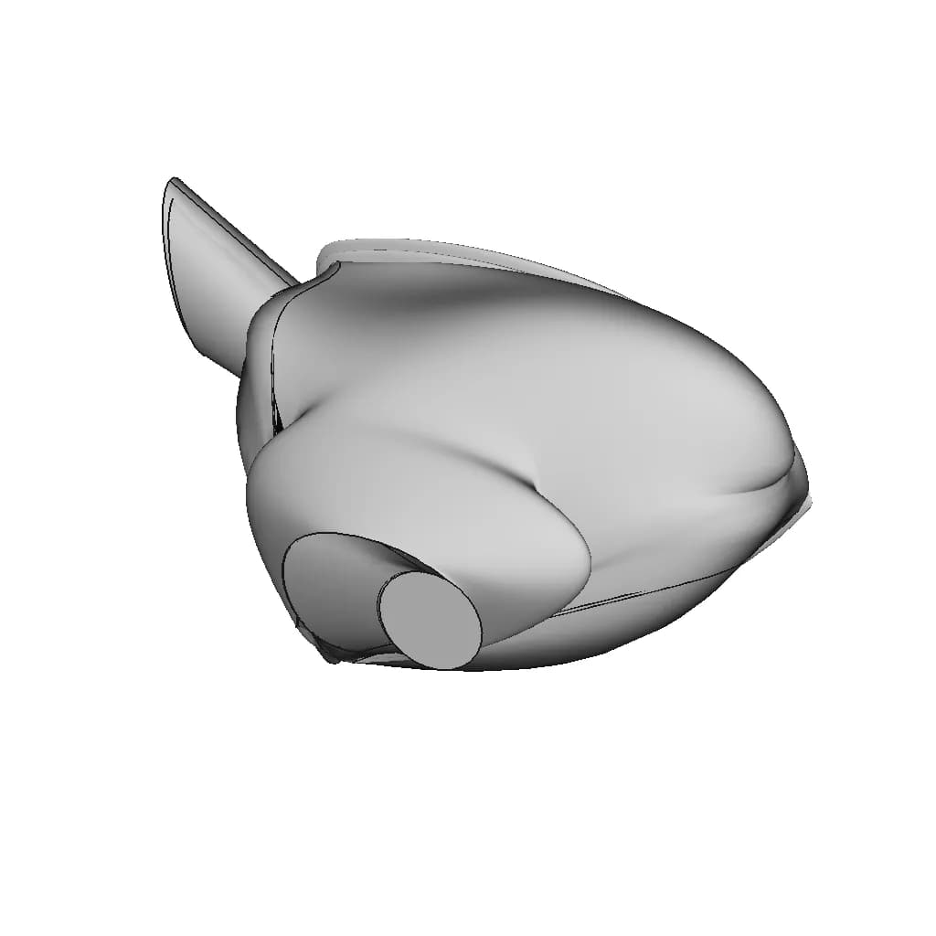 3D Mechanical Heart Design | High-Quality CAD Model_60_30_degree_snapshot