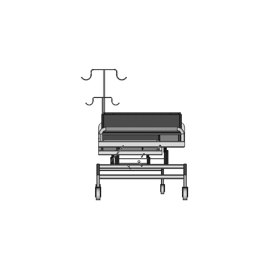 Medical Bed | High-Quality CAD Model_0_90_degree_snapshot