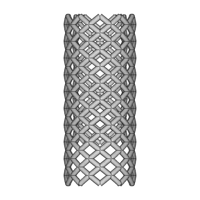 A Simple Stent Design - Downloadable CAD Representation