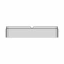 Tray 15 X 10Cm, Plastic - Downloadable CAD Representation_270_0_degree_snapshot