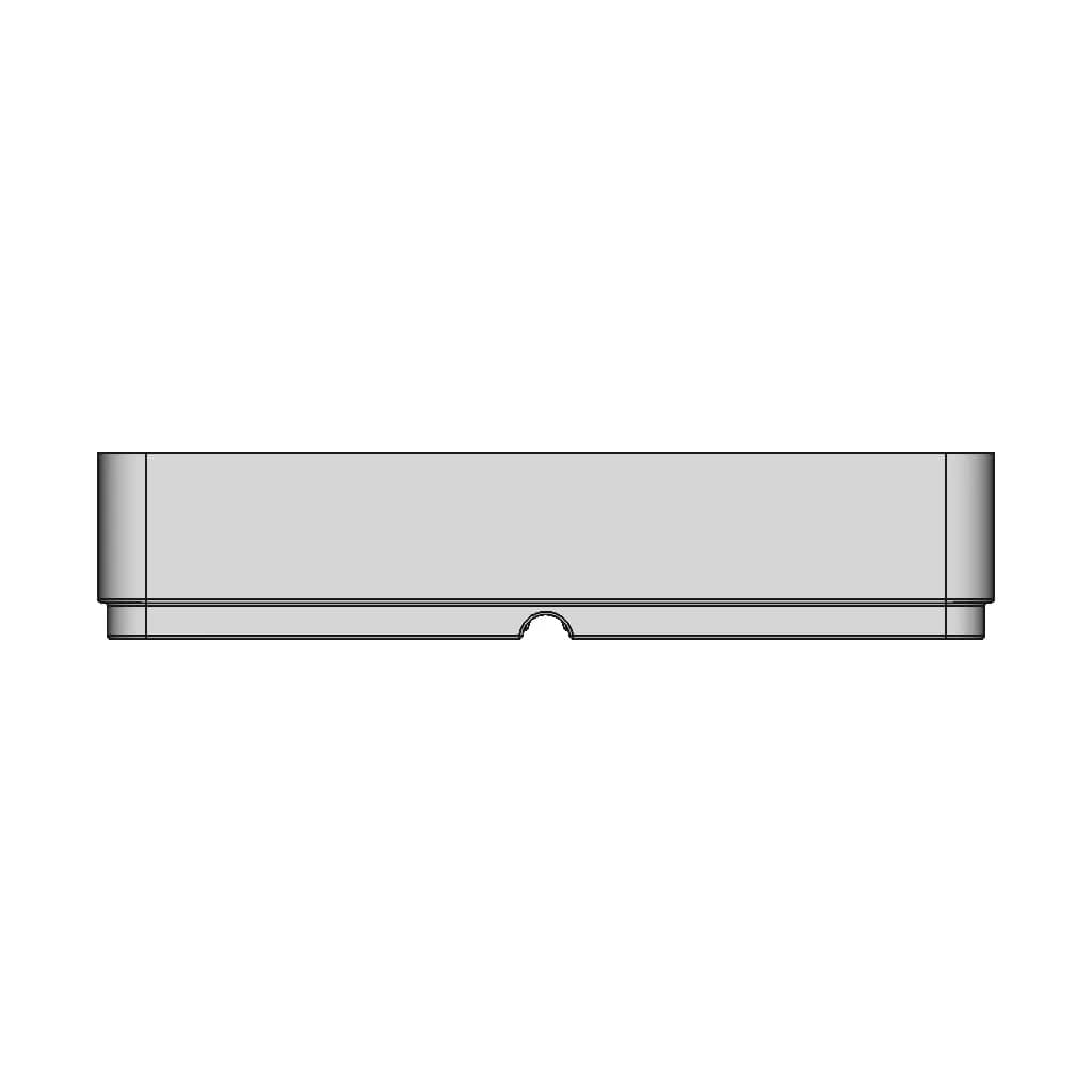 Tray 15 X 10Cm, Plastic - Downloadable CAD Representation_90_0_degree_snapshot