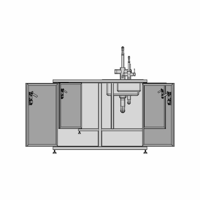 Wastafel Dentist - Downloadable CAD Representation