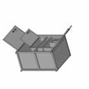 Wastafel Dentist - Downloadable CAD Representation_60_30_degree_snapshot