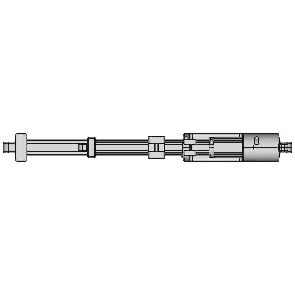 T16 Track Linear Actuator - Standard Mechanical Component_0_90_degree_snapshot