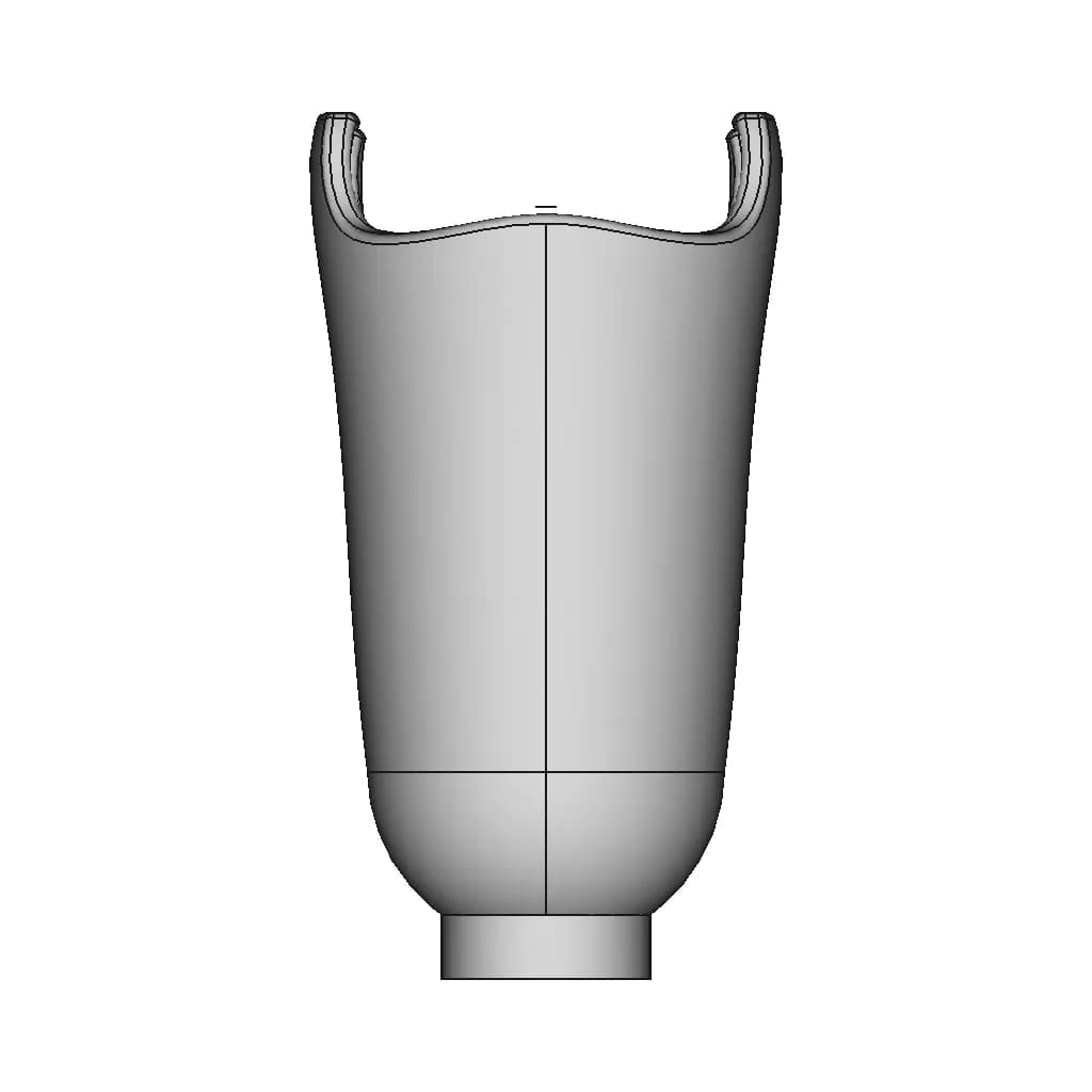 Prosthetic Socket - Standard Mechanical Component_0_90_degree_snapshot