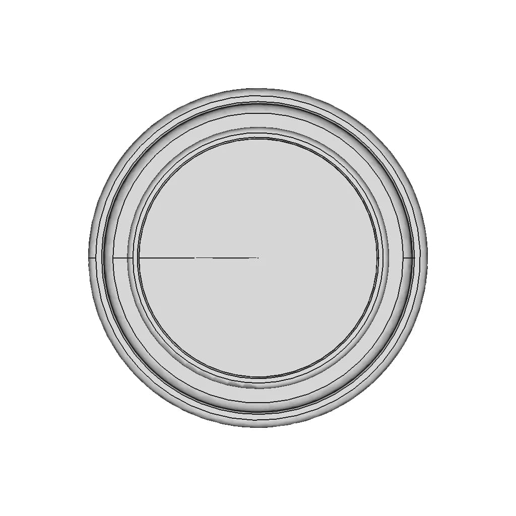 Crystallizing Dish, 150Ml | 3D Engineering Design File_0_0_degree_snapshot