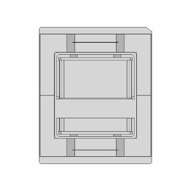 Efd38 8+8 Transformer | High-Quality CAD Model