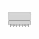 Efd38 8+8 Transformer | High-Quality CAD Model_90_0_degree_snapshot