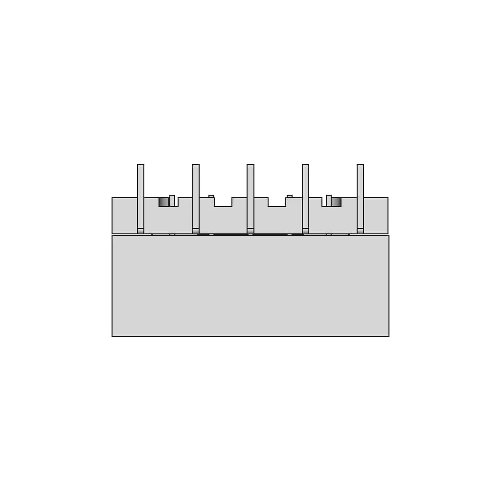 Smd Efd25 5+5 Transformer | 3D Engineering Design File_90_0_degree_snapshot