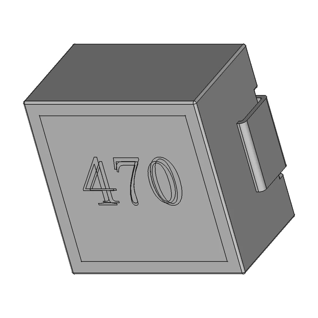 Psm8050 Series Smd Molding Inductor - Downloadable CAD Representation_60_30_degree_snapshot
