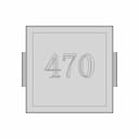Psm8050 Series Smd Molding Inductor - Downloadable CAD Representation_90_0_degree_snapshot