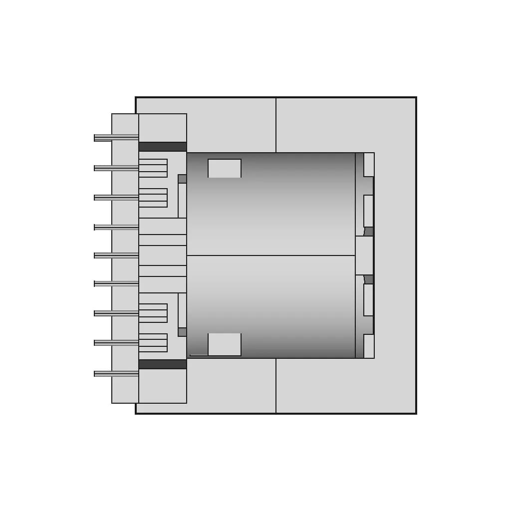 Er53V 9+9 Transformer - Downloadable CAD Representation_0_270_degree_snapshot