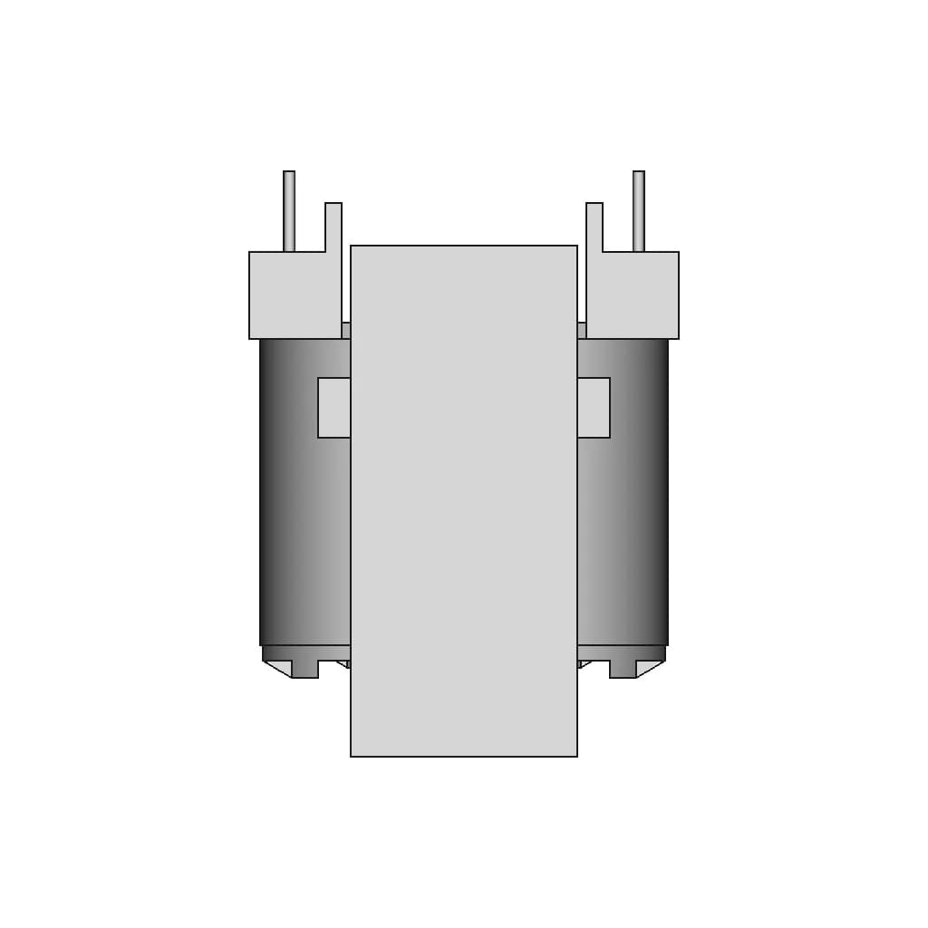 Er53V 9+9 Transformer - Downloadable CAD Representation_270_0_degree_snapshot